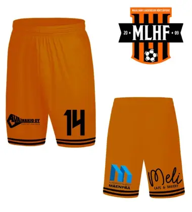 Orange shorts