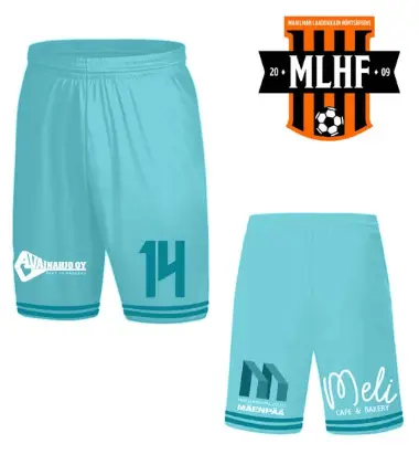 Turquoise shorts