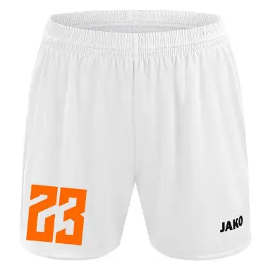 Women's white shorts